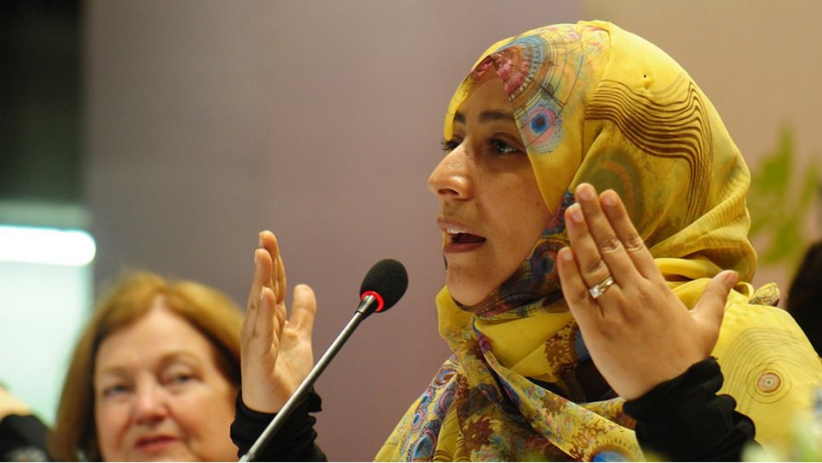 Tawakkol Karman: Solution in Yemen lies only in secular and democratic state 